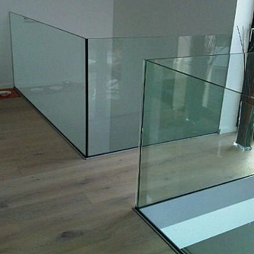 barandilla interior solo vidrio